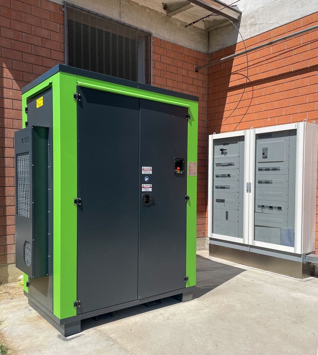 BESS zeroCO2 XL shell 220 in azienda produttiva