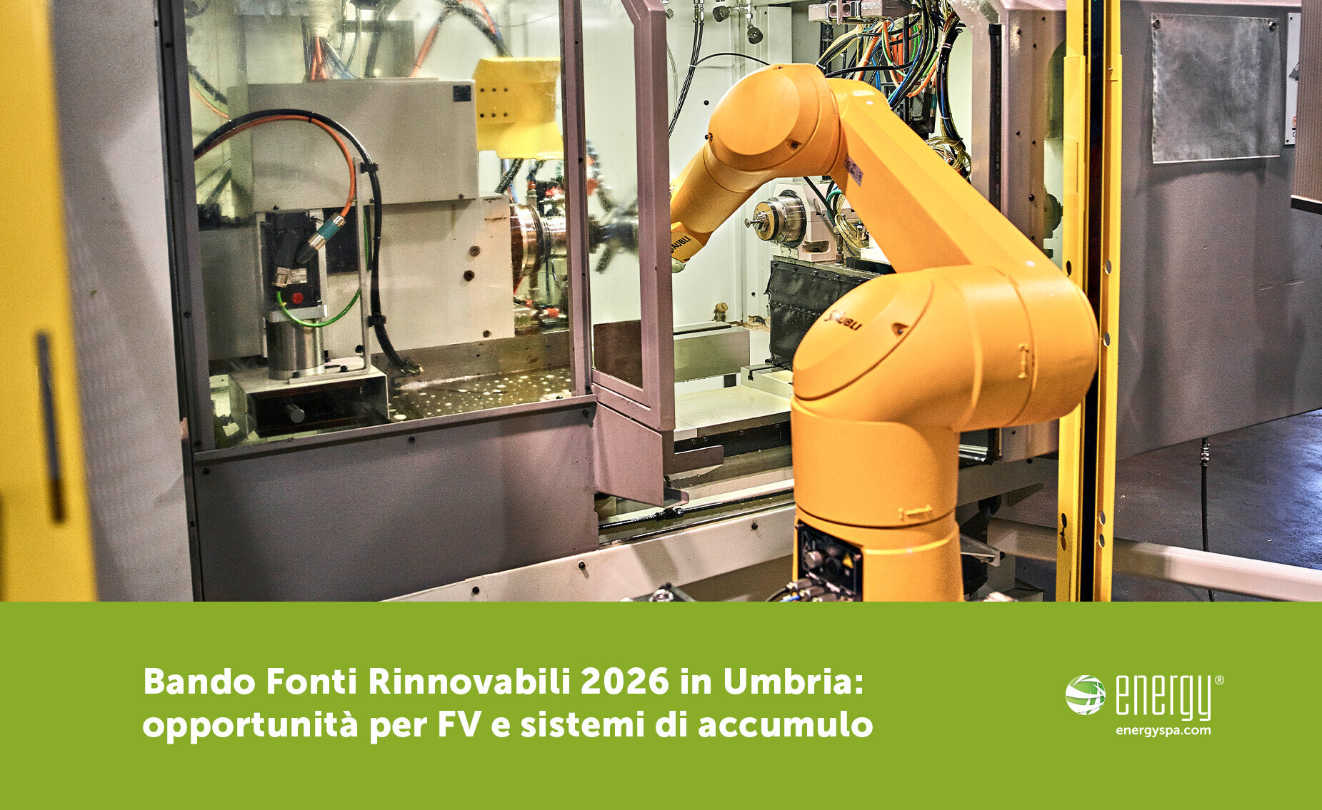 braccio meccanico in reparto produzione cerliani srl